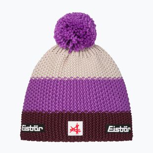 Zimní čepice Eisbar Star Pompon SA lilac/purple
