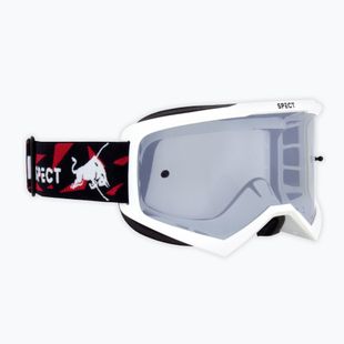 Cyklistické brýle Red Bull SPECT Evan shiny white/smoke silver mirror