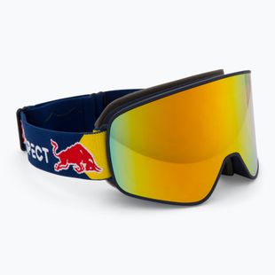 Lyžařské brýle Red Bull SPECT Rush blue/red snow - orange with red mirror