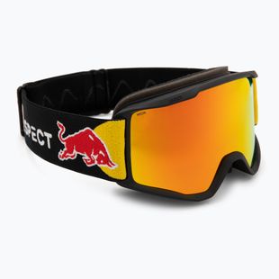 Lyžařské brýle Red Bull SPECT Neon black/orange with red mirror