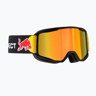 Lyžařské brýle Red Bull SPECT Neon black/orange with red mirror