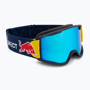 Lyžařské brýle Red Bull SPECT Neon blue/smoke with blue mirror