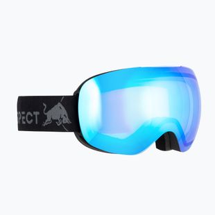 Lyžařské brýle Red Bull SPECT Bent Photo black/light blue with blue chrome x
