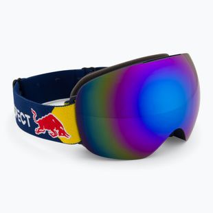 Lyžařské brýle Red Bull SPECT Bent blue/ice blue snow/smoke with blue mirro