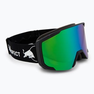 Brýle Red Bull SPECT Jibb matt black/brown with green mirror