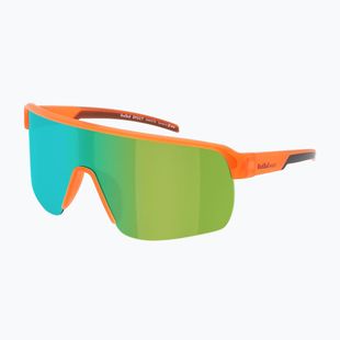 Sluneční brýle Red Bull SPECT Dakota matt clear neon-orange/brown with blue-green mirr