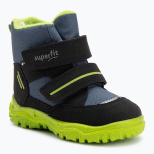 Dětské boty Superfit Husky 1 black/light green