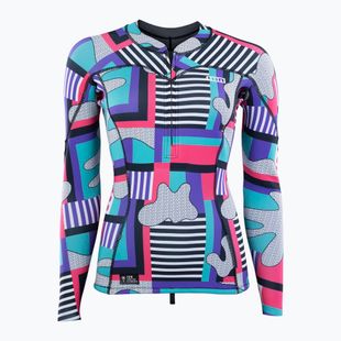 Dámské plavecké triko Longsleeve ION Neo Zip Top 1.5 capsule statement