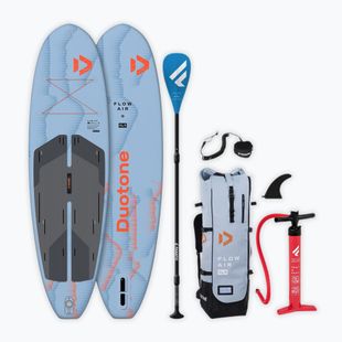 Nafukovací paddleboard sada DUOTONE iSUP Flow Air SLS 10'8 2026 cyan blue