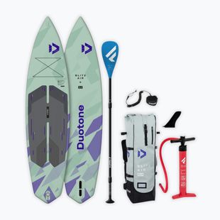 Nafukovací paddleboard sada DUOTONE iSUP Package Blitz Air SLS pale green