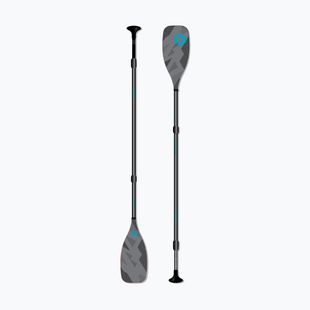 Pádlo na SUP DUOTONE Carbon 40 Slim Adjustable 3-Piece grey