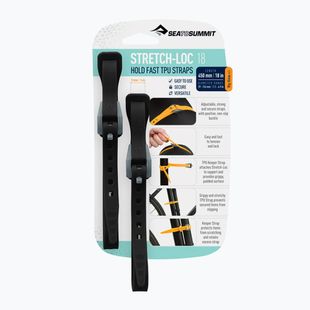 Univerzální pásek Sea to Summit Stretch Loc 18 black