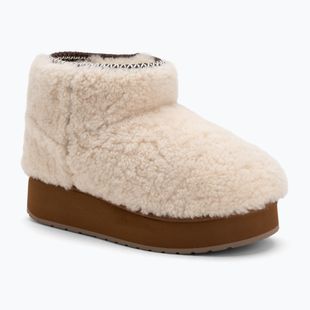 Dámské sněhule Emu Australia Stinger Micro Flatform Teddy natural