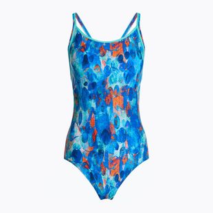 Dámské jednodílné plavky Funkita Diamond Back One Piece paint press