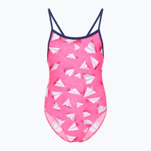 Dětské jednodílné plavky Funkita Single Strap One Piece paper pink