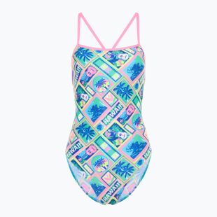 Dámské jednodílné plavky Funkita Tie Me Tight One Piece ukulele babe