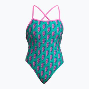 Dětské jednodílné plavky Funkita Strapped In One Piece zip zap