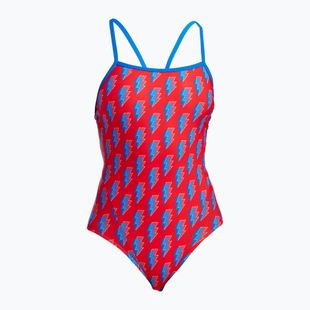 Dámské jednodílné plavky  Funkita Single Strap One Piece hot volt