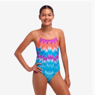 Dětské jednodílné plavky Funkita Single Strap One Piece birdie bird