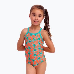 Dětské jednodílné plavky Funkita Printed One Piece stars below