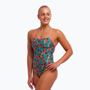 Dámské jednodílné plavky Funkita Strapped In One Piece swan see swan