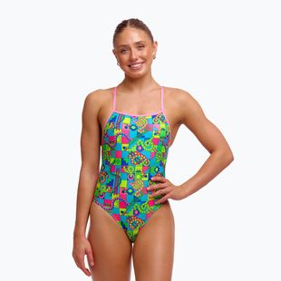 Dámské jednodílné plavky  Funkita Tie Me Tight One piece lakes & saddles