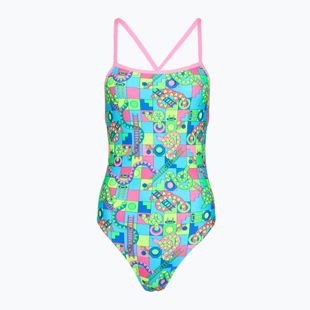 Dámské jednodílné plavky  Funkita Tie Me Tight One piece lakes & saddles