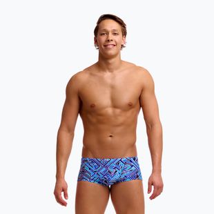 Pánské plavecké boxerky Funky Trunks Classic Trunks blue bits