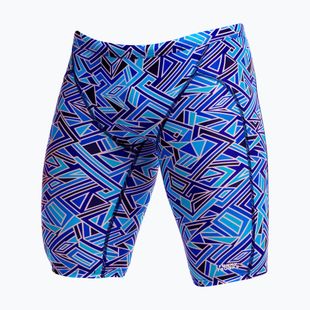 Pánské plavecké jammery Funky Trunks Training Jammers blue bits