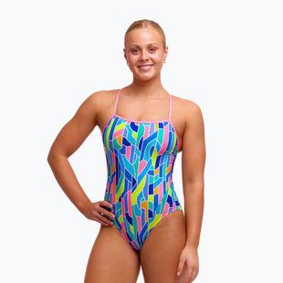 Dámské jednodílné plavky  Funkita Single Strap One piece pillared
