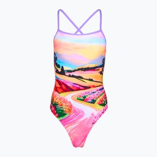 Dámské jednodílné plavky Funkita Strapped In One piece meadow made
