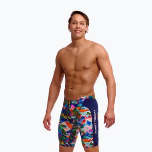 Pánské plavecké jammery Funky Trunks Training Jammers palm prism
