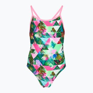 Dětské jednodílné plavky Funkita Single Strap One Piece sub lime