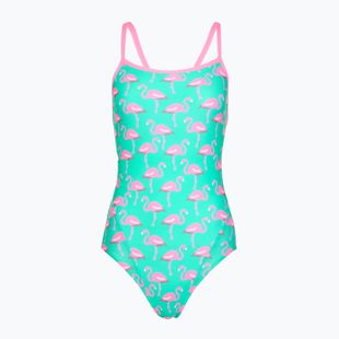 Dámské jednodílné plavky  Funkita Single Strap One piece go flamingo!