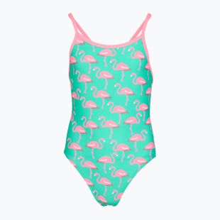 Dětské jednodílné plavky Funkita Single Strap One Piece go flamingo!
