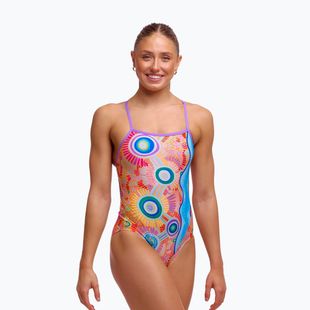 Dámské jednodílné plavky  Funkita Single Strap One piece kulin colour