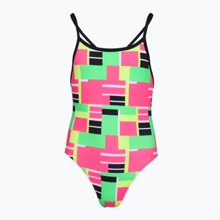 Jednodílné plavky Funkita Single Strap One piece blocked again