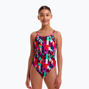 Dětské jednodílné plavky Funkita Single Strap One pieces art dropout