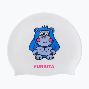 Plavecká čepice Funkita Silicone purple back