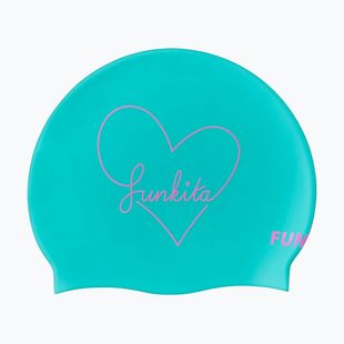 Plavecká čepice Funkita Seamless Silicone love too