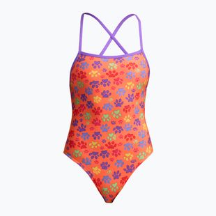 Dámské jednodílné plavky Funkita Strapped In One Piece paw paw