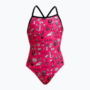 Dětské jednodílné plavky Funkita Tie Me Tight One Piece sketchy