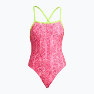 Dámské jednodílné plavky Funkita Tie Me Tight One Piece sweet stack