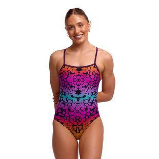 Dámské jednodílné plavky Funkita Single Strap One Piece wild animal