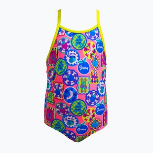 Dětské jednodílné plavky Funkita Printed One Piece zesty besty