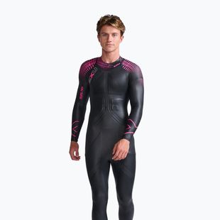 Pánský triatlonový neopren 2XU Propel PRO 3 mm black/punk pink