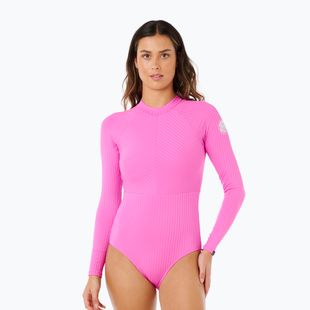 Dámské jednodílné plavky  Rip Curl Premium Surf Surf Suit super pink