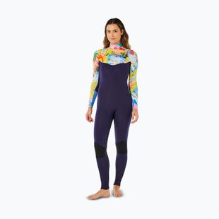 Dámský neopren na plavání Rip Curl Dawn Patrol Pro 3/2 mm Chest Zip multicolor