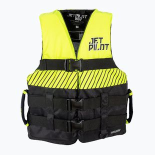 Pánská vesta Jetpilot Helium F/E Nylon Vest black/yellow