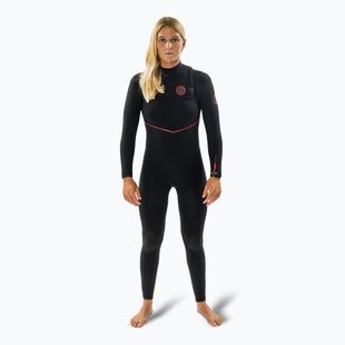 Dámský neopren Rip Curl Flashbomb Fusion 3/2 mm Zip Free Swim Foam Black